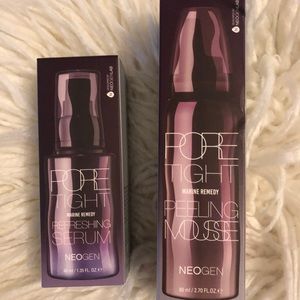 Neogen pore tightening Mousse & refreshing serum
